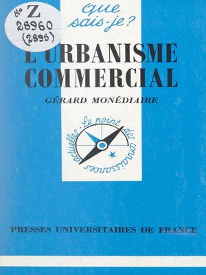 cover image of L'urbanisme commercial